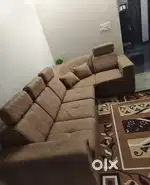 Customized 5-Seater Sofa + 2 Ottomans