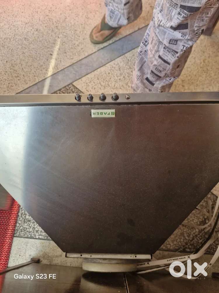 One Faber chimney, 4 brass burnet cook stove  for sale