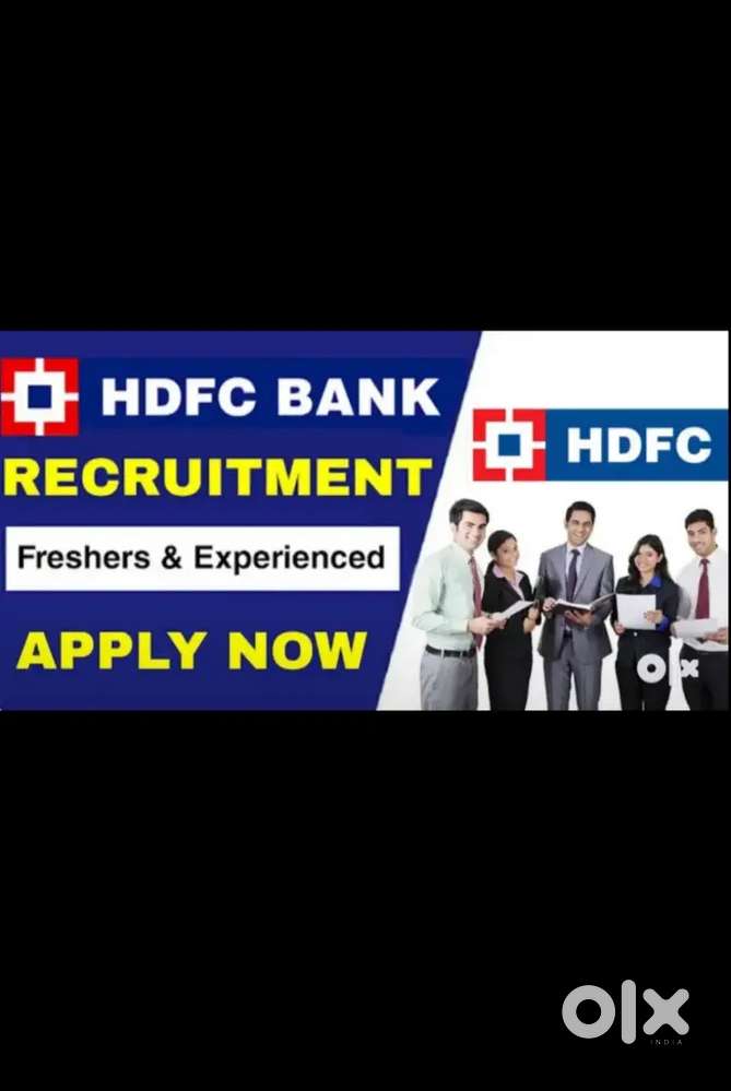 Job requirements in hdfc bank