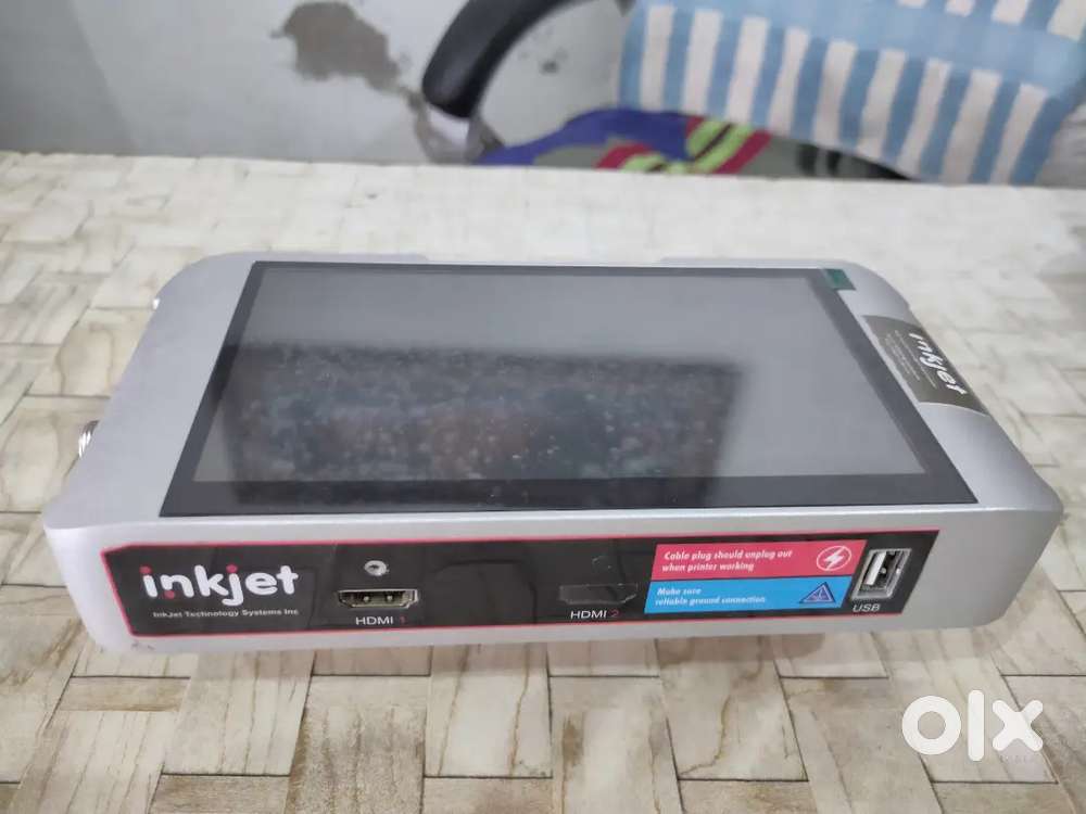 Inkjet batch coder printer 12.7 mm