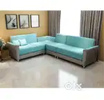 Wednesday sale- Sofa set 8000, L shape 15500/- Emi also available