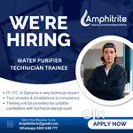 WE'RE HIRING – Water Purifier Maintenance Trainee