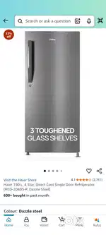 Haier refrigerator