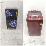 Godrej single door & Samsung wobble top load washing machine with bill
