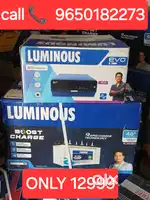 New new inverter with battery (Luminous)
