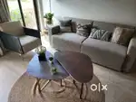 Brand new Sofa with arm chair and coffee table