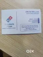 Delivery partner for Dominos