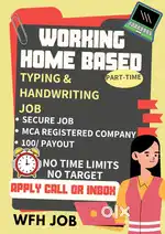 GENUINE COMPANY DATA ENTRY TYPING HANDWRITING