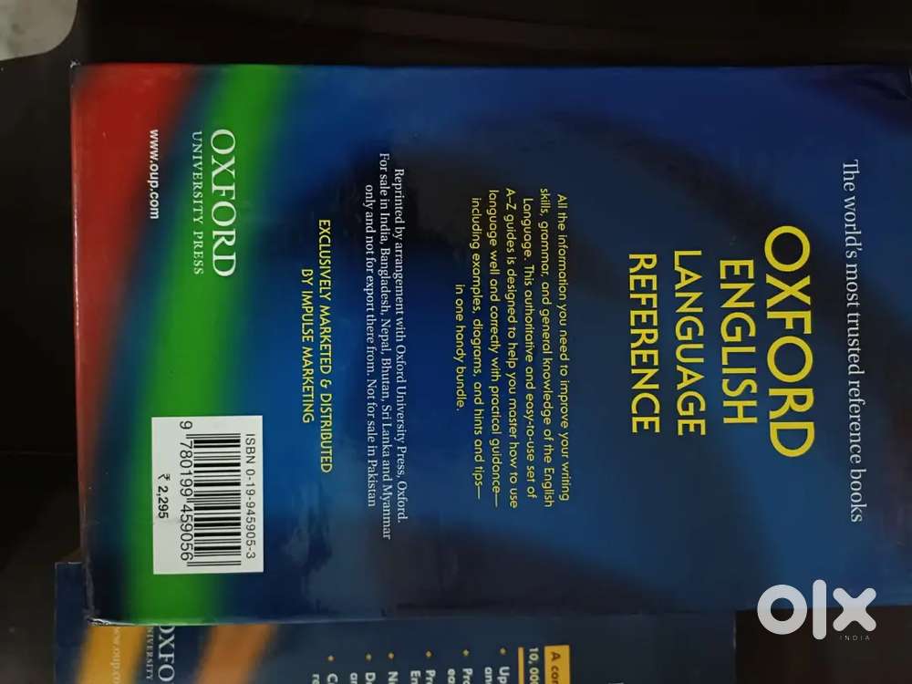 Oxford English & Hindi Dictionary Set (4 Books) - For Students