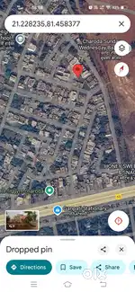 3200000rs 2400 sqft @ 1340 Residential plot near highway charoda