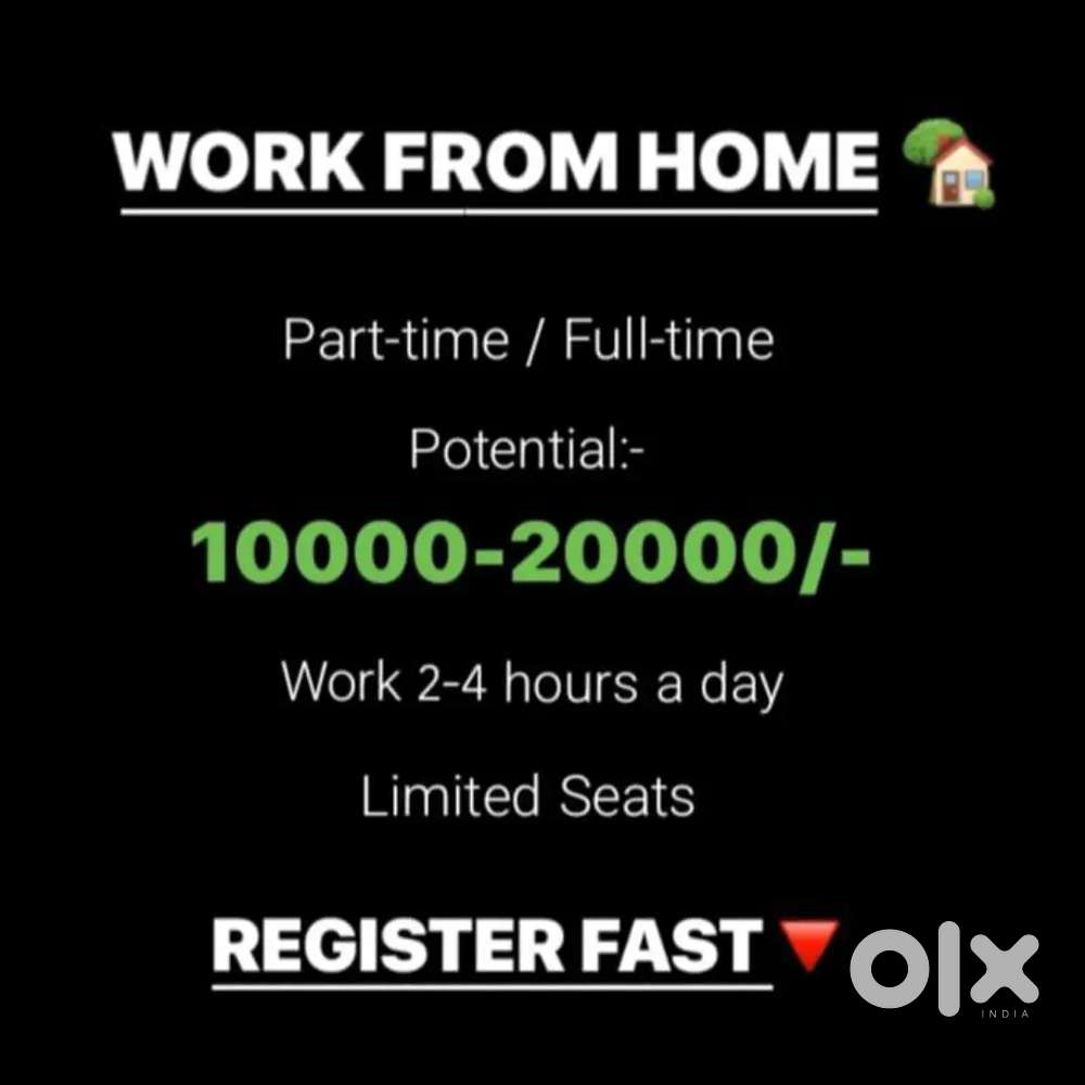 “Work from Home Opportunity – Daily Income ₹1000+”