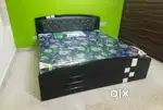 Brand new king size bed with storage in wholesale price