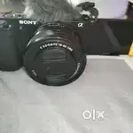 Sony ZV-E10L Mirrorless camera with 1650 mm power zoom lens.
