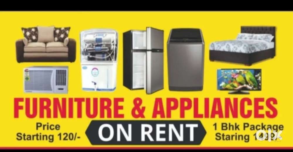 Furniture appliances on RENT