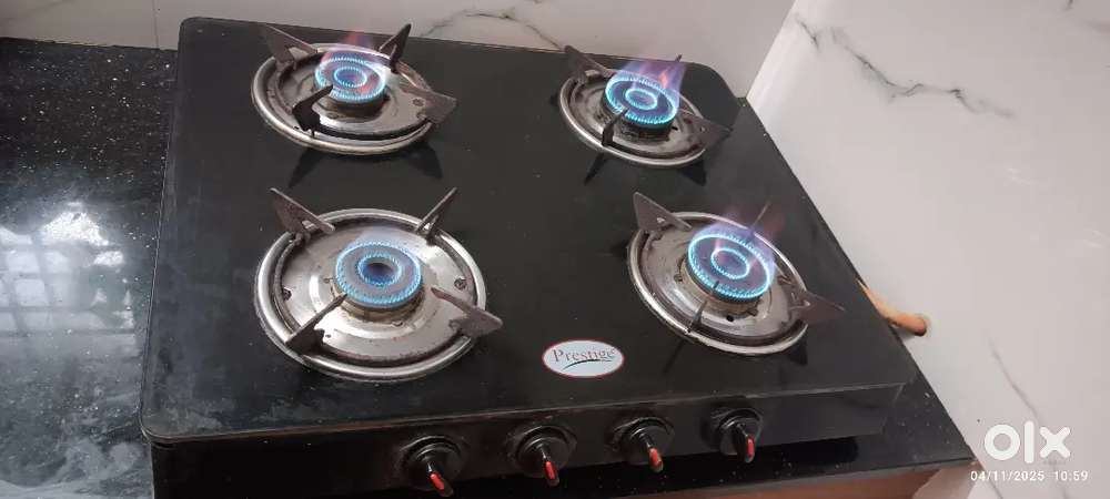 Glass Top Gas Burner