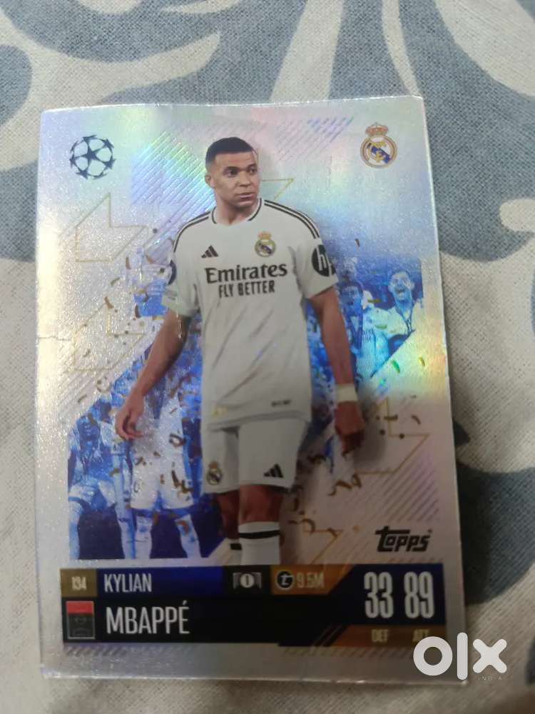 Football cards real madrid