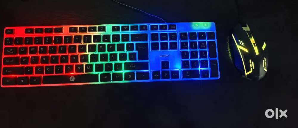 RGB Keyboard and Mouse (Wired) Combo