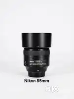 Nikon AF-S NIKKOR 85mm f/1.8 G Lens Like new condition.