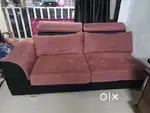 Brown sofa