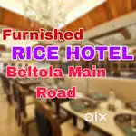 Furnished Road Facing Ground Floor Rice Hotel At Beltola Main Road
