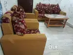 Sofa set with table