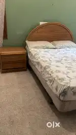 Wooden bed