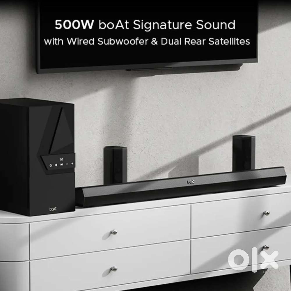 500 watts 5.1, 10 Days Old Sound Bar