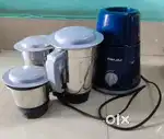 Bajaj GX 1500 w Juicer Mixture Grinder 3 jars blue