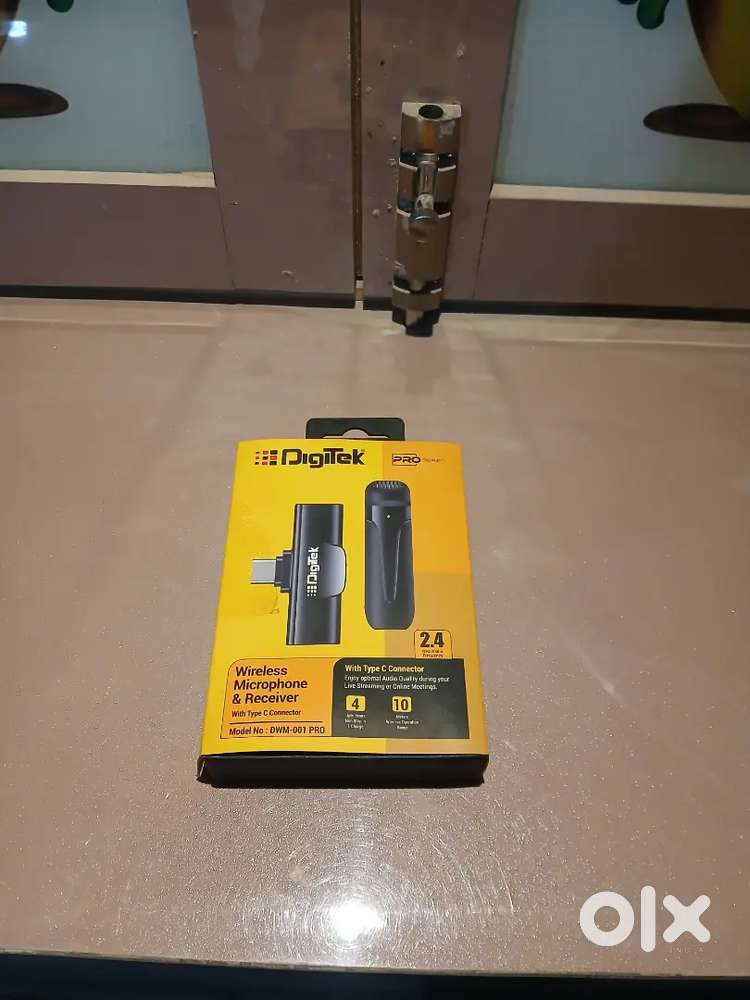 Digitem Wirelss Mic DMW-001 Brand New Perfect For Reels and youtubers.