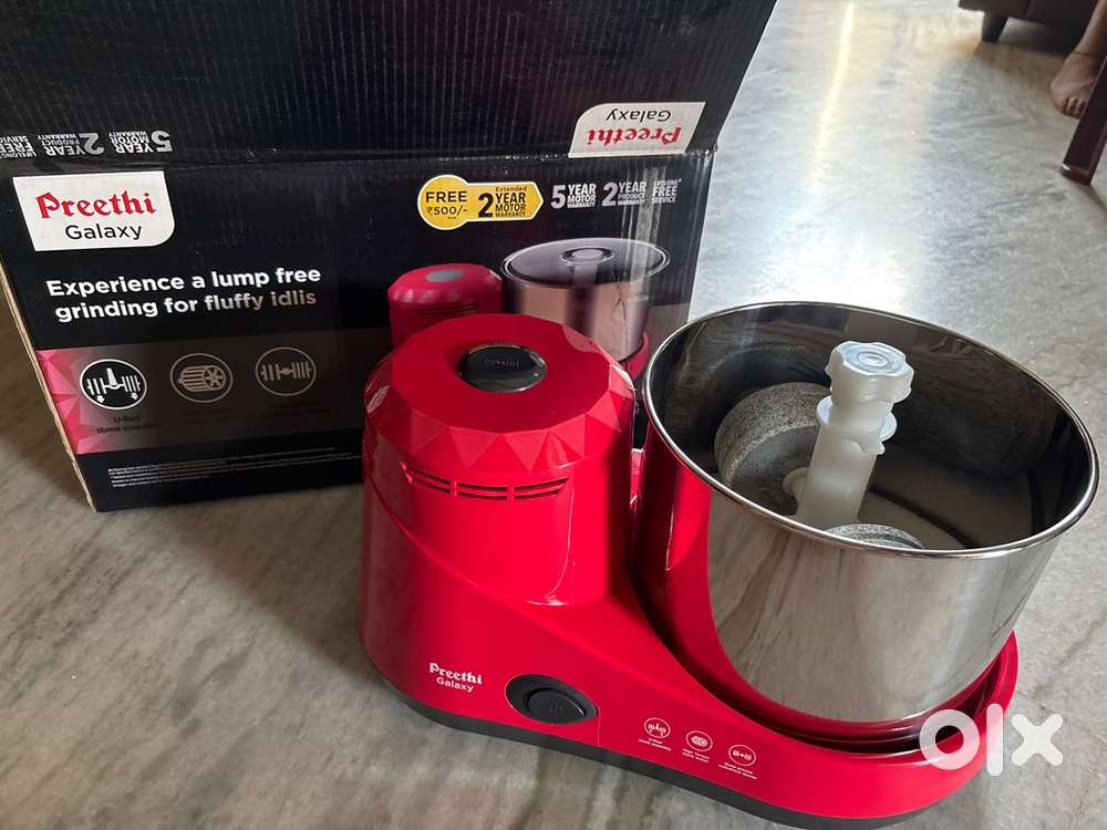 Preethi wet grinder new seal not opened