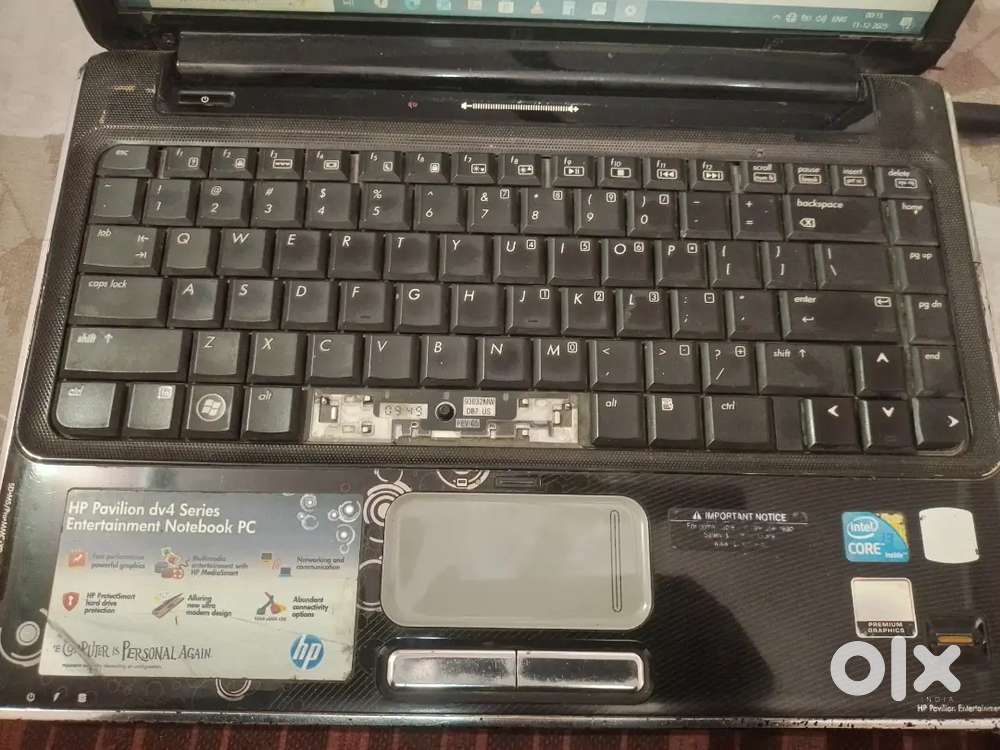 HP i3 Intel 4gb ram + 120 SSD