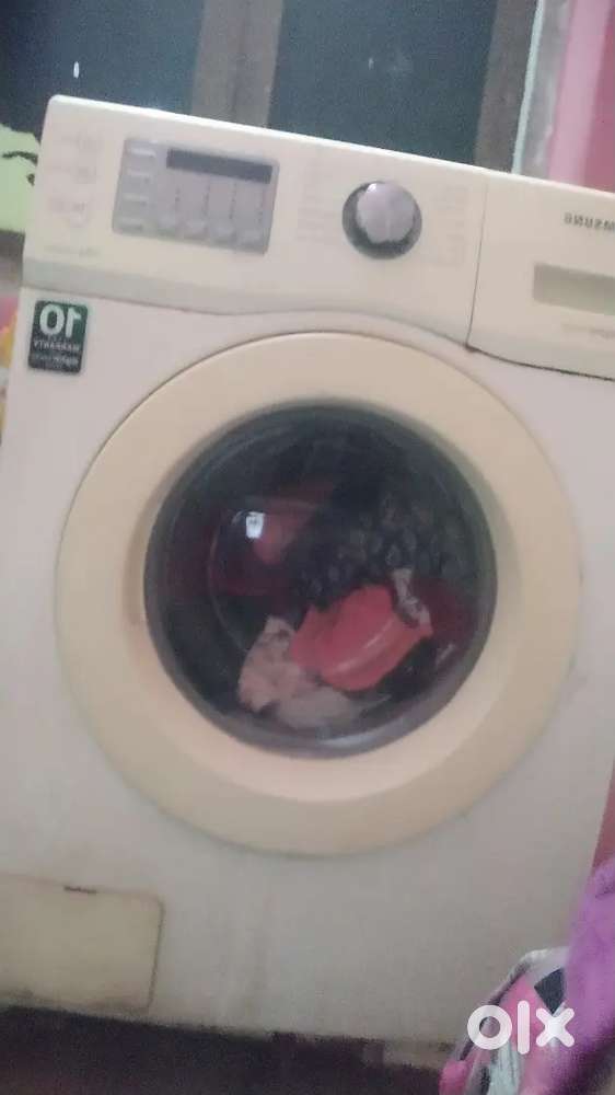 One electronic washing machine