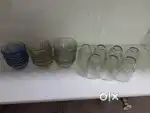 Glass items for dining
