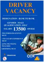 Driver vacancy