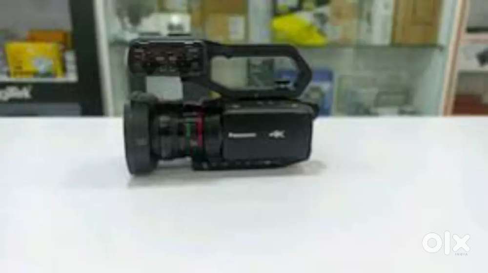 Panasonic CX-8 4k camcorder. And Nikon D7500
