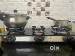 3 burner pigeon gas stove