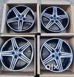 MERCEDES ALLOY WHEELS 18 INCH (FULLY NEW CONDITION)