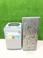 ifb top load washig machine + whirlpool fridge combo offers,