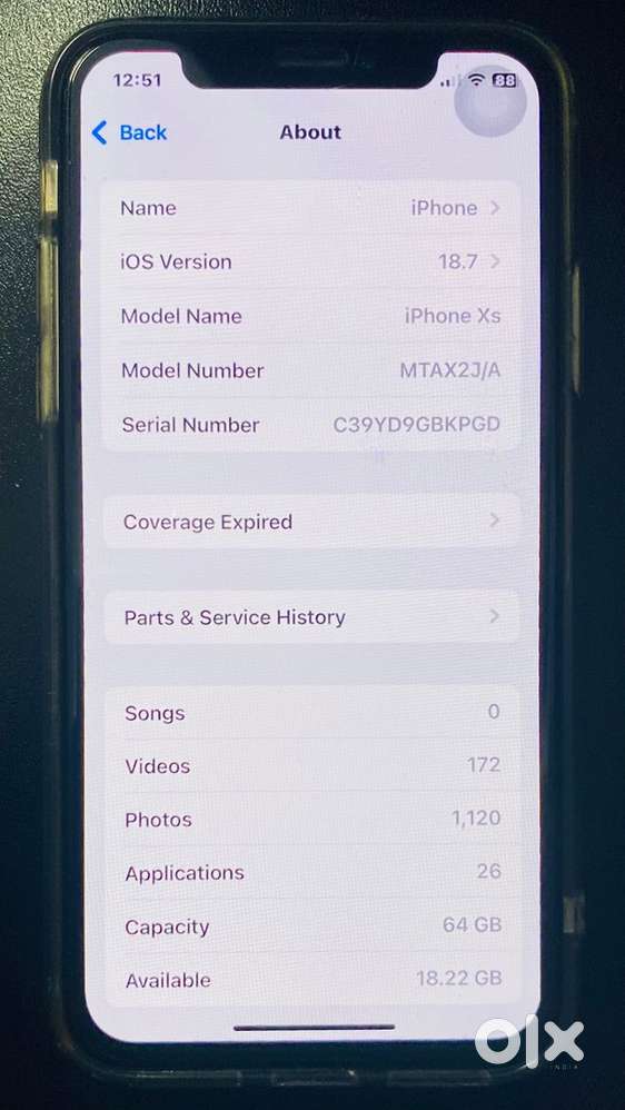 I Phon xs 64GB