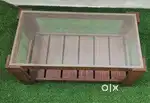 Brand new glass top center table