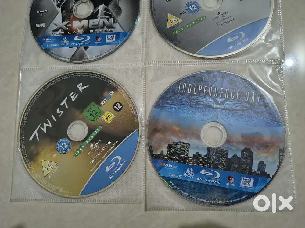 Original bluray Discs