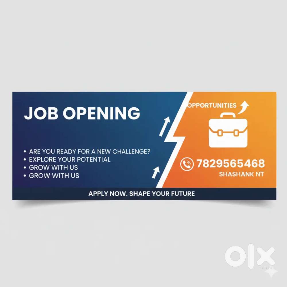 We have multiple Openings ! urgent requirement!call me