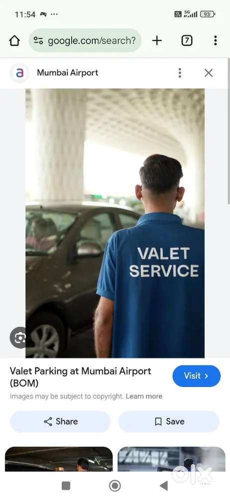 Vallet Parking Drivers @ Restaurant