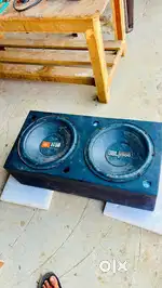 Jbl subwoofer & sony amplifier 1000w