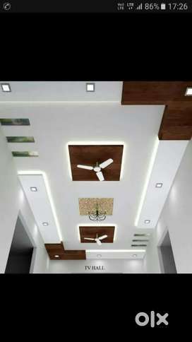 Pop gypsum for ceiling ghar ka decoration