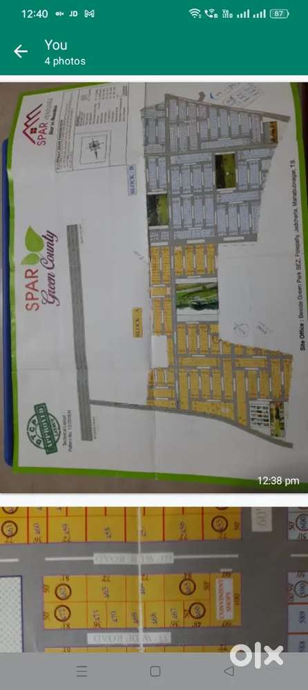 400 Square yards DTCP approved Spar ventures in Polepally SEZ