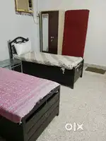 No brokerage pg paying guest cleaning wifi gas free with huge balcony