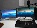 Budget Gaming Setup with 2 Monitors