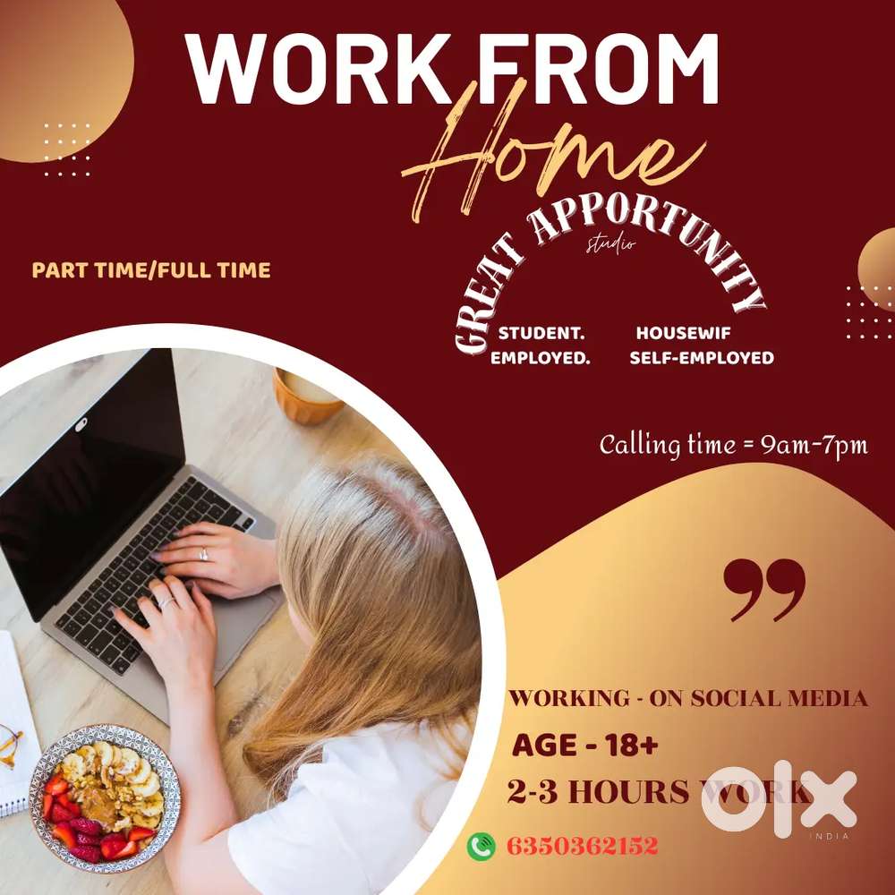 Online work from home