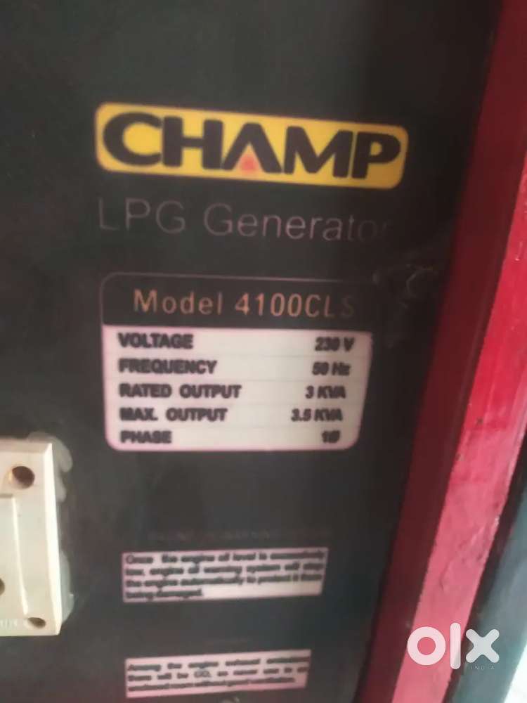 Generator honda champs